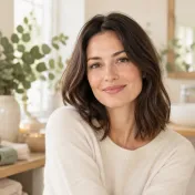 Illustriertes Porträt von Mara Winter, Redakteurin bei Lash & More