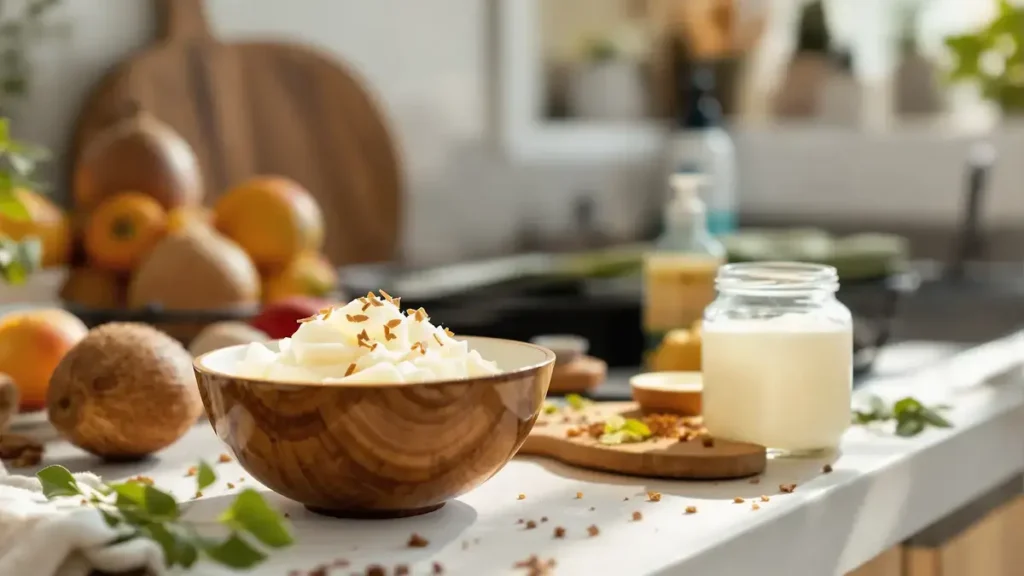 Dessert oder Haarpflege? Entdecken Sie die überraschenden Verwendungsmöglichkeiten einer vielseitigen Zutat.