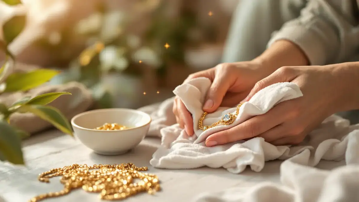 Entdecken Sie die schonende Methode, Ihren Goldschmuck wieder zum Glänzen zu bringen