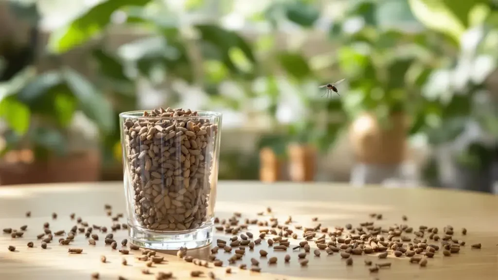 Entdecken Sie, wie ein paar Nelken in einer Tasse Mücken aus Ihrem Haus fernhalten können.