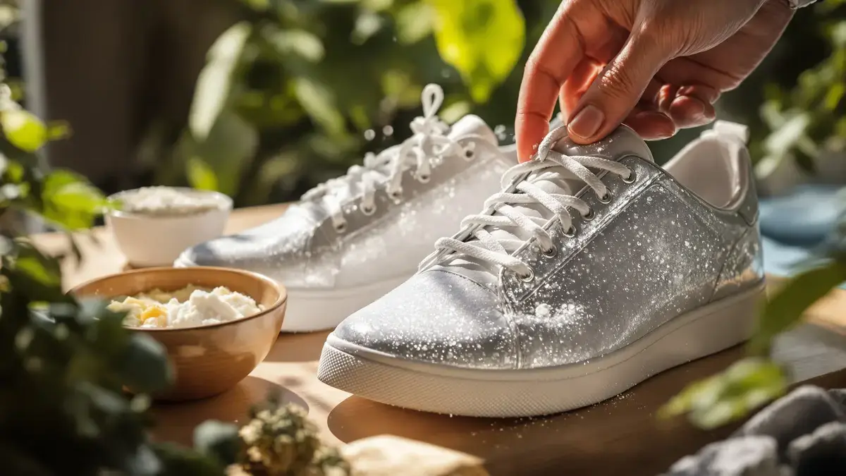Entdecken Sie die überraschende Mischung, die Ihren Turnschuhen ohne Essig und Natron neues Leben einhaucht.