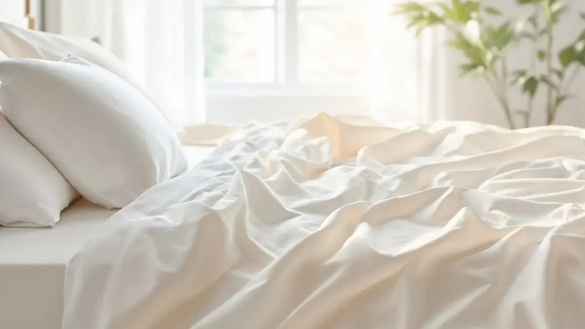 Verbessern Sie Ihren Sommerkomfort, indem Sie die idealen Bettlaken für heiße Nächte wählen.